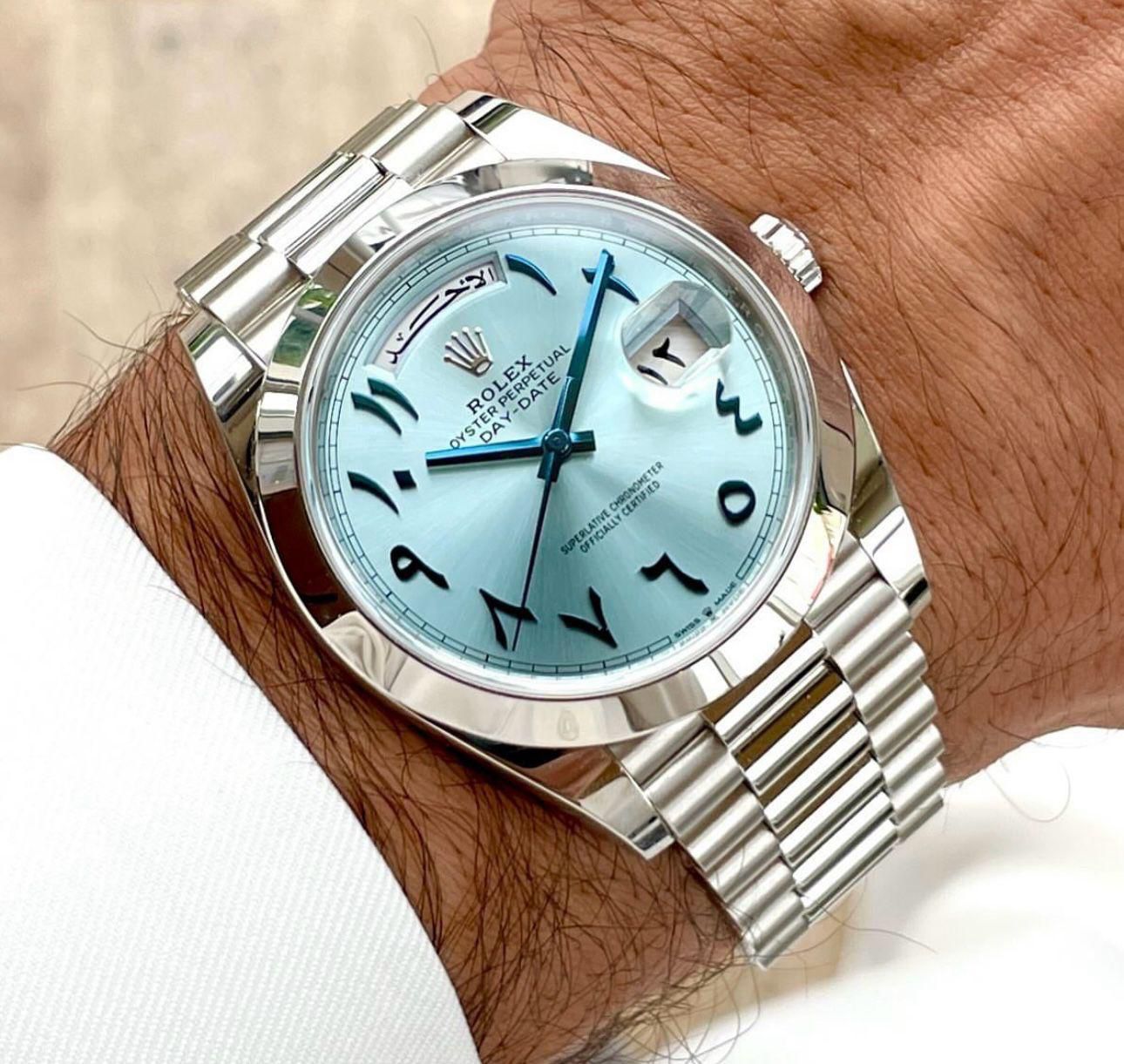 Rolex Premium Quality New Arbic Oyster Perpetual