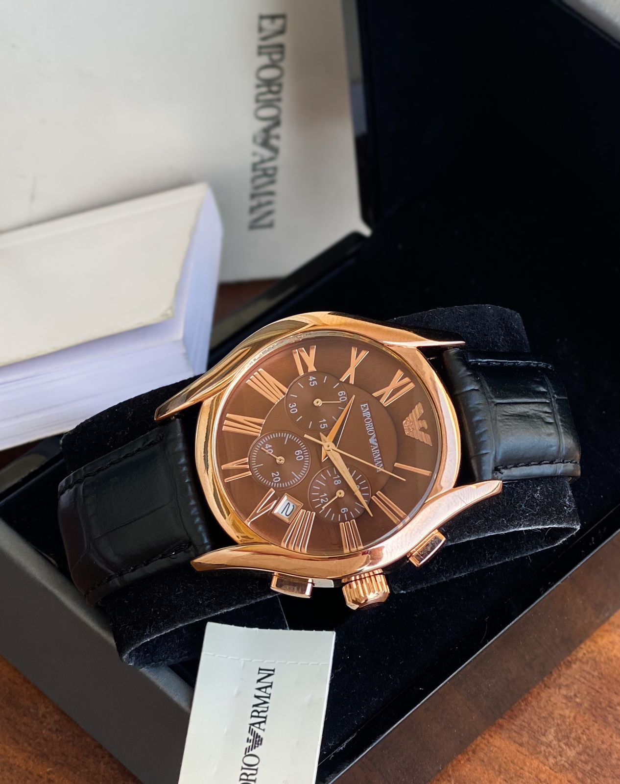 Armani is the Master of Materials for watches