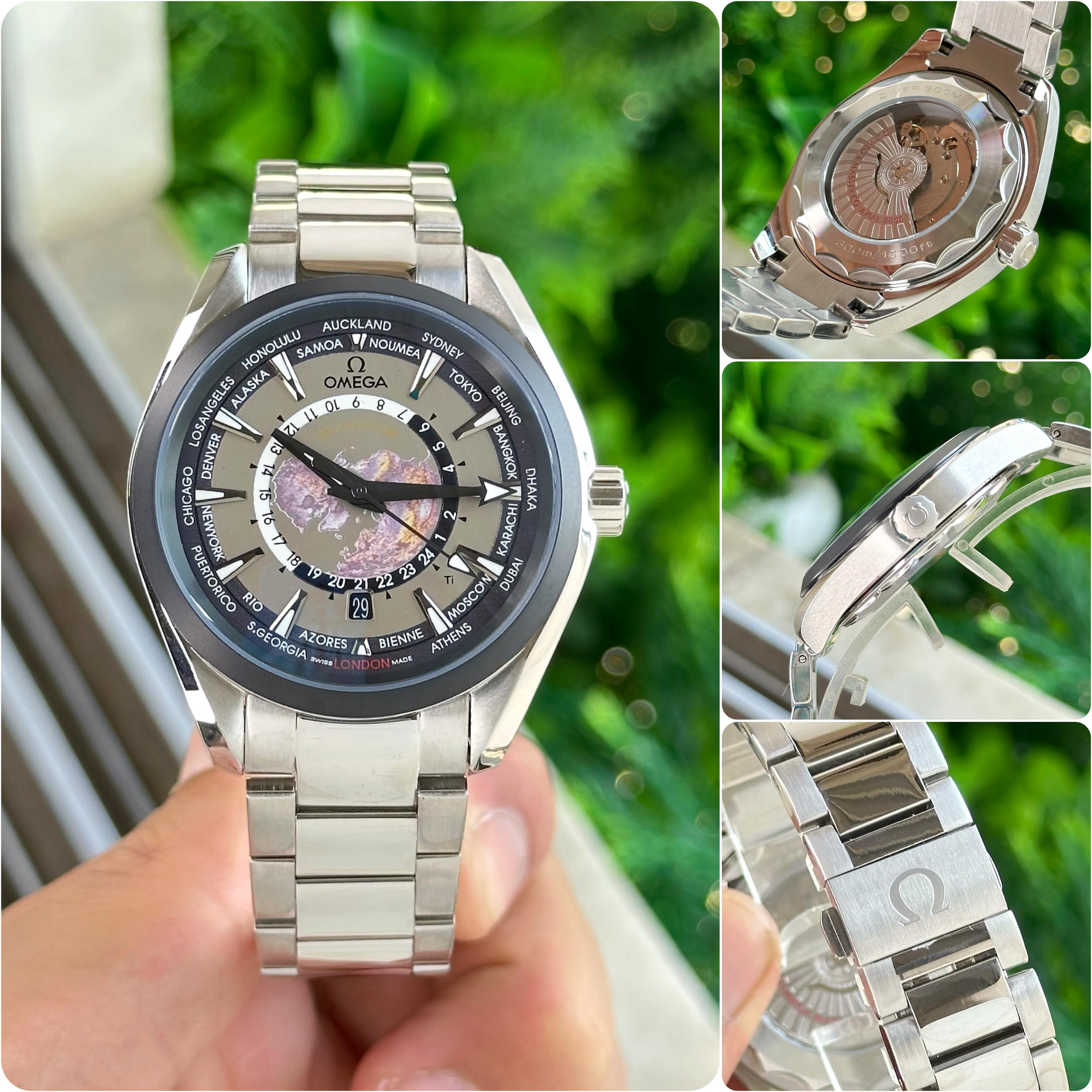 The Omega Seamaster Aqua Terra Worldtimer
